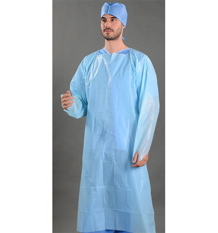 Pechera médica con ojal